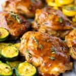 Balsamic Glazed Chicken with Roasted Vegetables Recipe