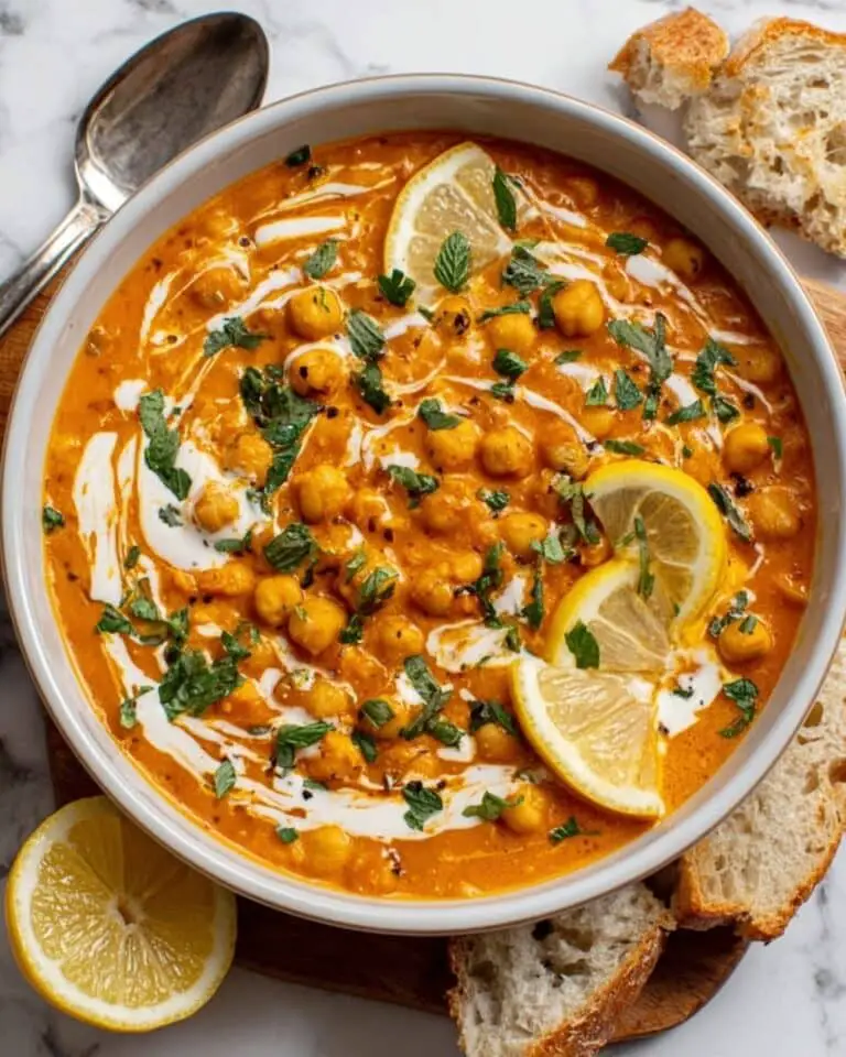 Harissa Chickpea Skillet with Leeks and Carrots Recipe