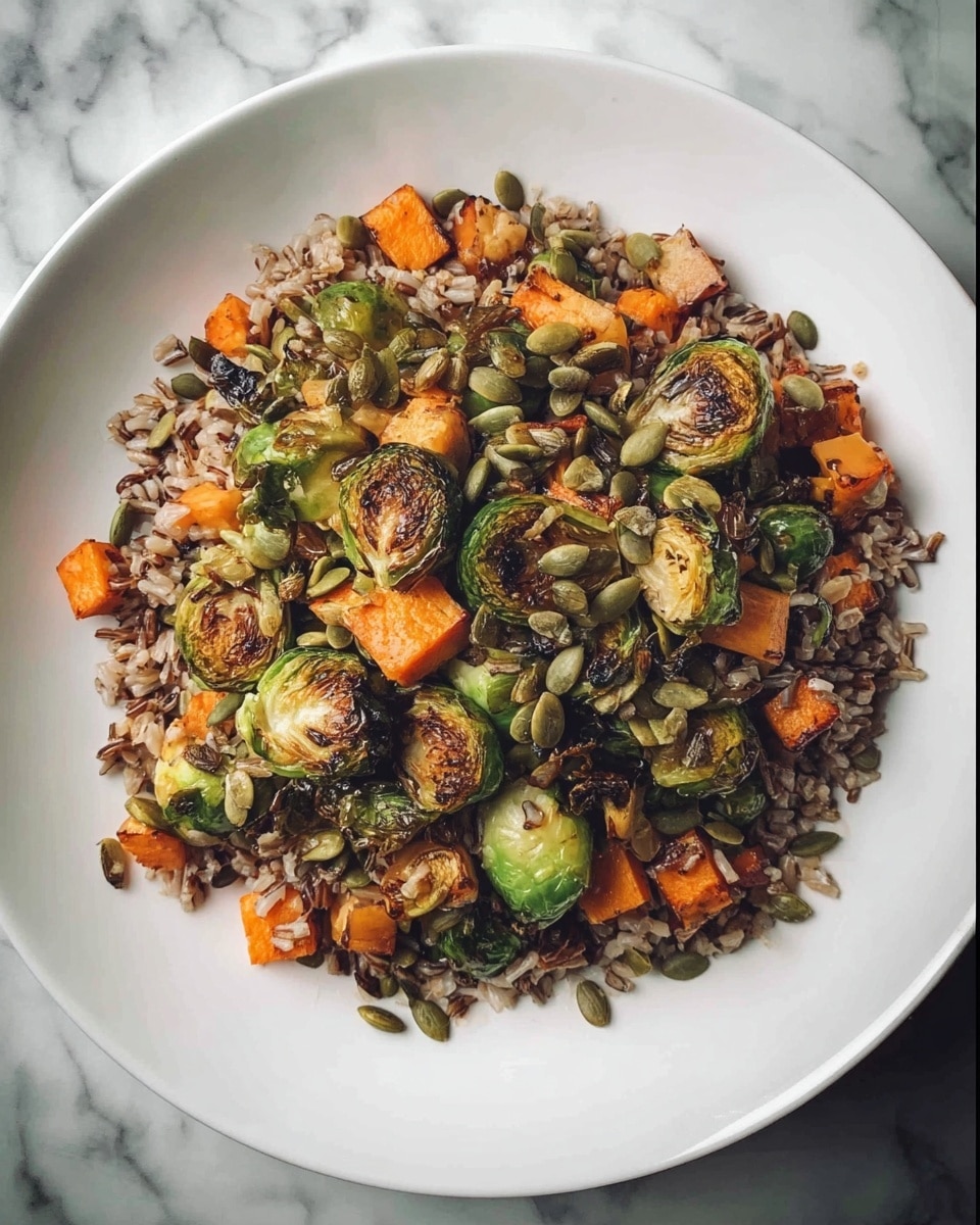Wild Rice & Roasted Vegetable Salad Recipe