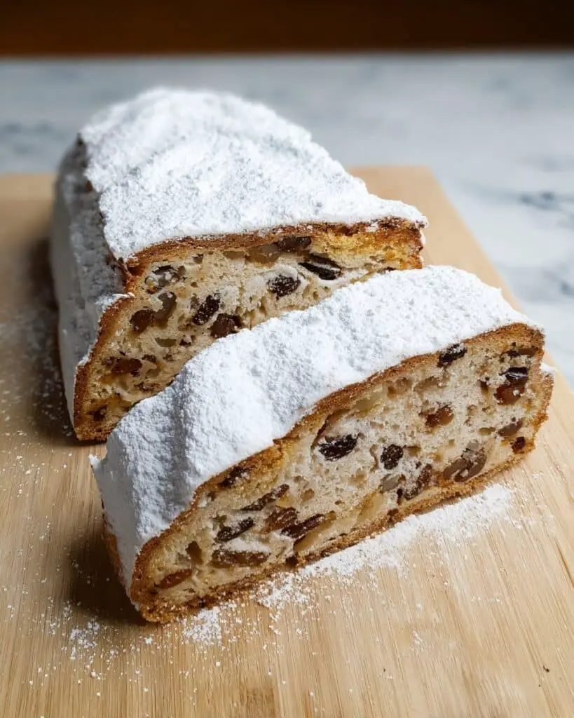 German Christmas Fruit Stollen Recipe