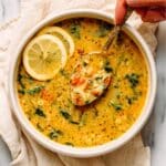 Lemon Chicken Orzo Soup Recipe