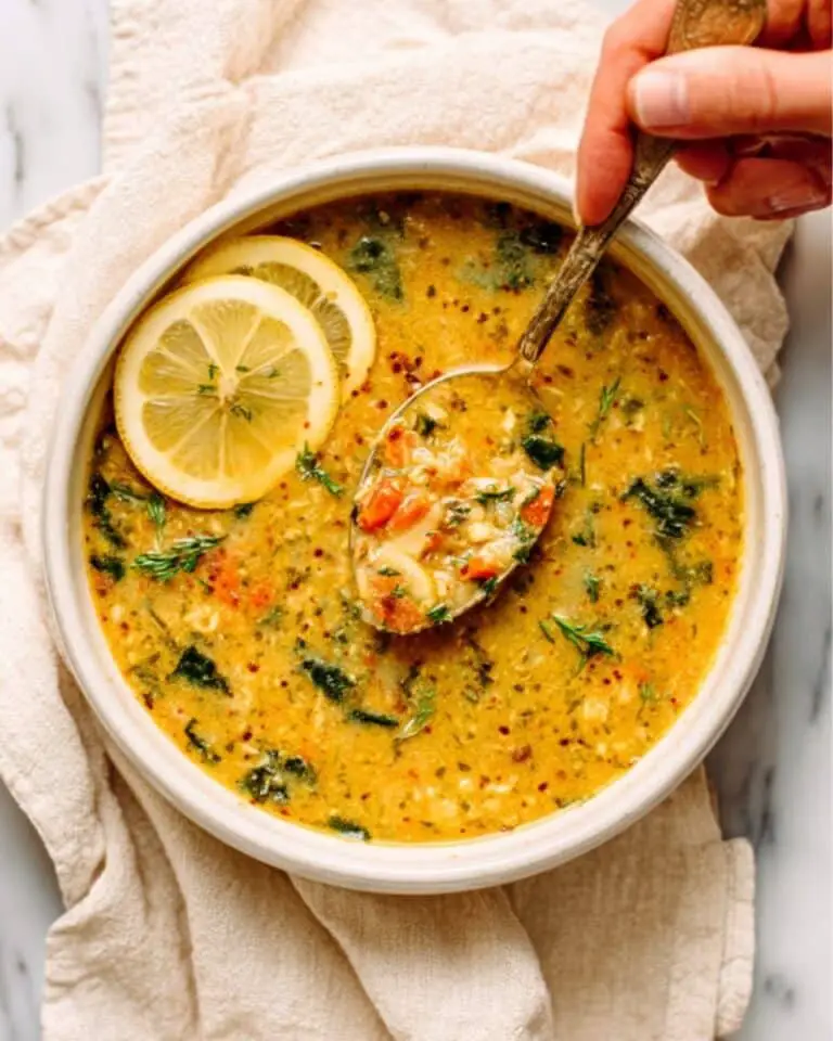 Lemon Chicken Orzo Soup Recipe