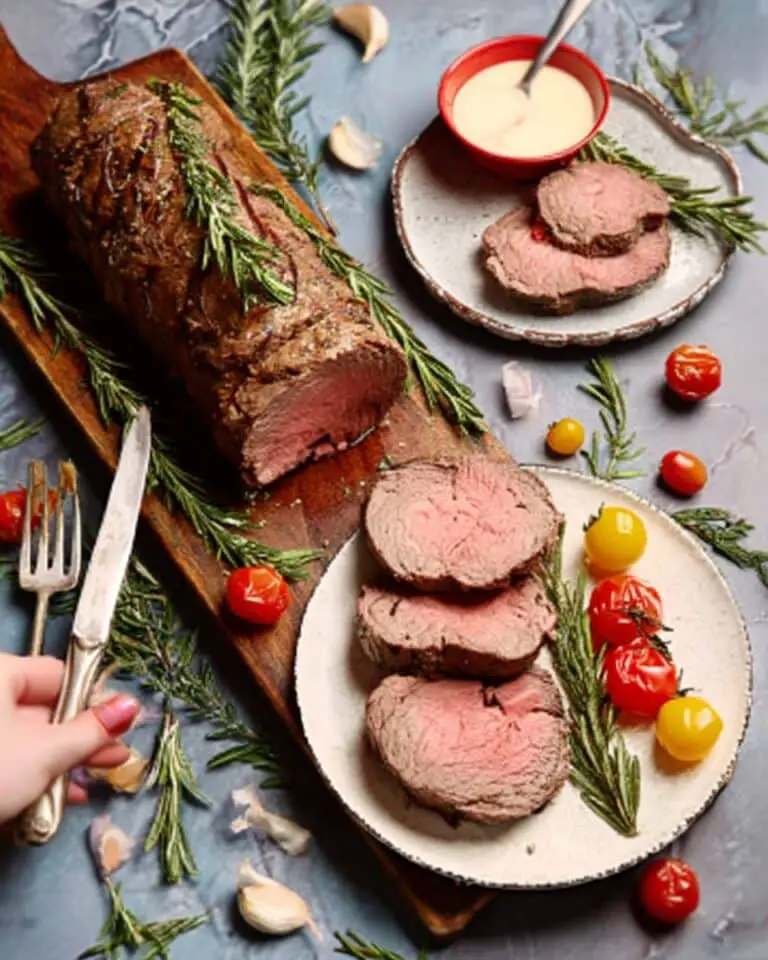 Herb-Crusted Beef Tenderloin Recipe