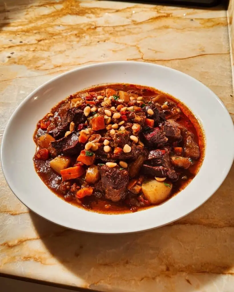 Moroccan-Spiced Beef Tagine Recipe