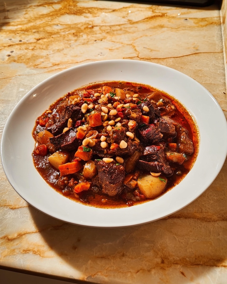 Moroccan-Spiced Beef Tagine Recipe