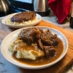 Grilled Ribeye with Garlic Herb Butter Recipe