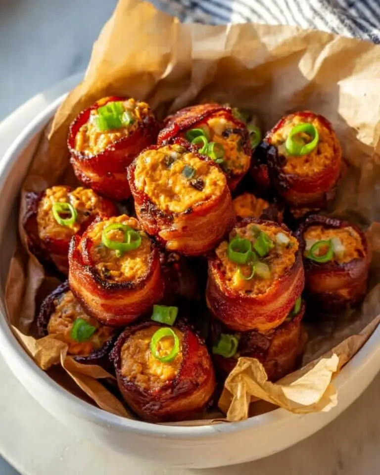 Pig Shots: Smoky Bacon and Sausage Bites with Cream Cheese and Jalapeno Recipe