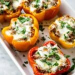 Philly Cheesesteak Stuffed Peppers Recipe