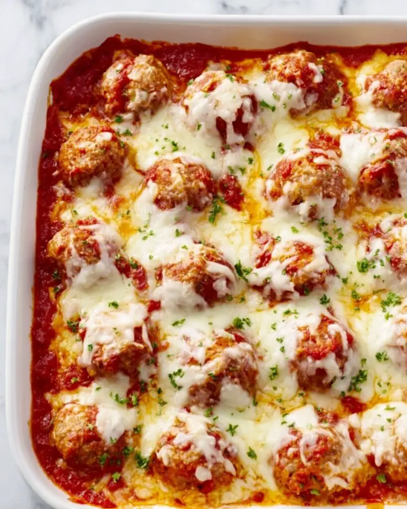 Meatball Sub Casserole Recipe
