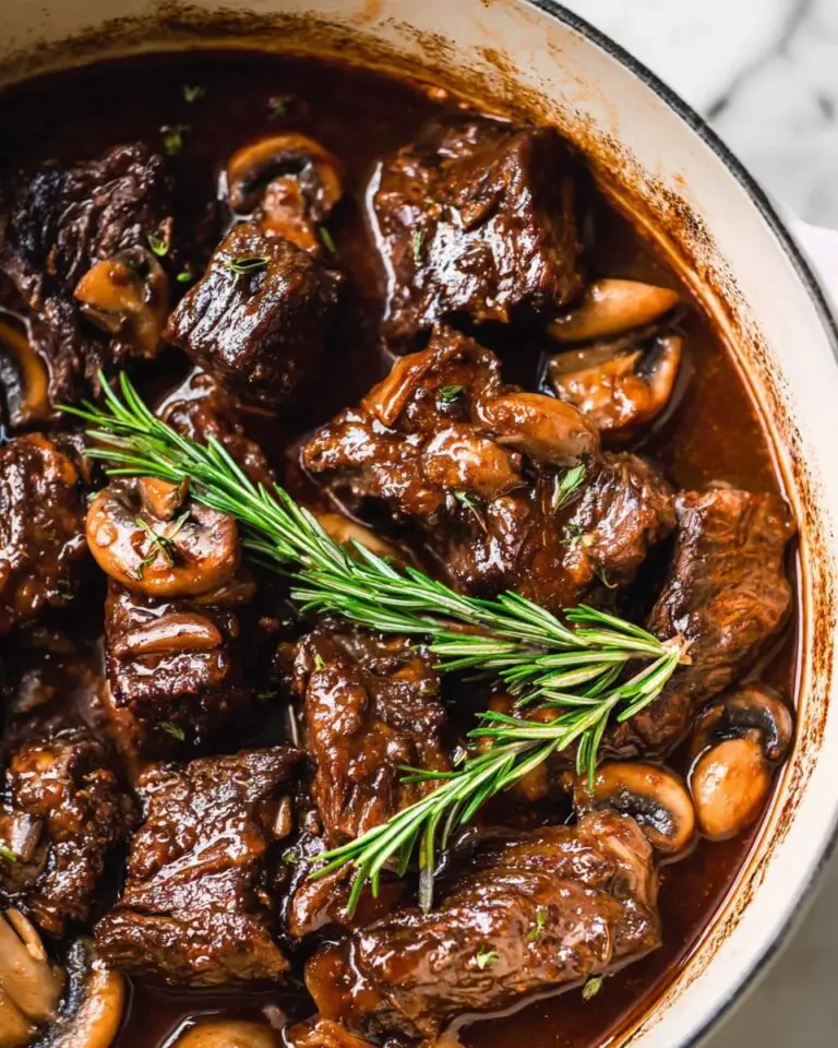 Savory Braised Short Ribs Recipe