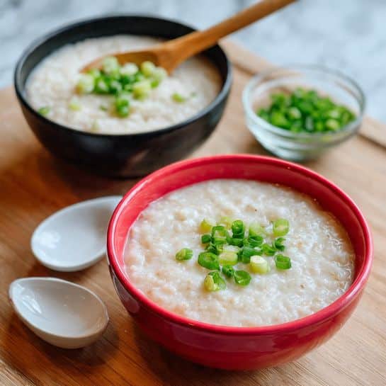 Chicken and Ginger Congee Recipe