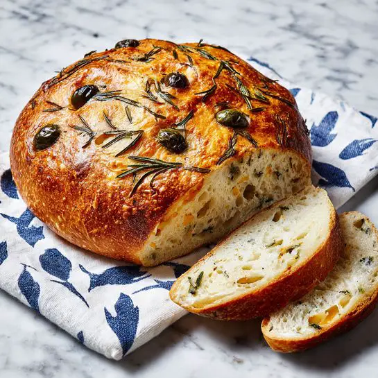 Rosemary Olive Bread Recipe - Recipe Image
