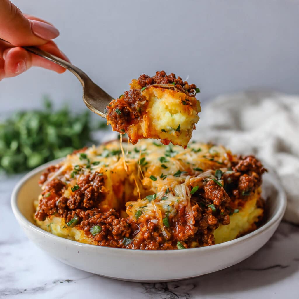 Hamburger Potato Casserole Recipe