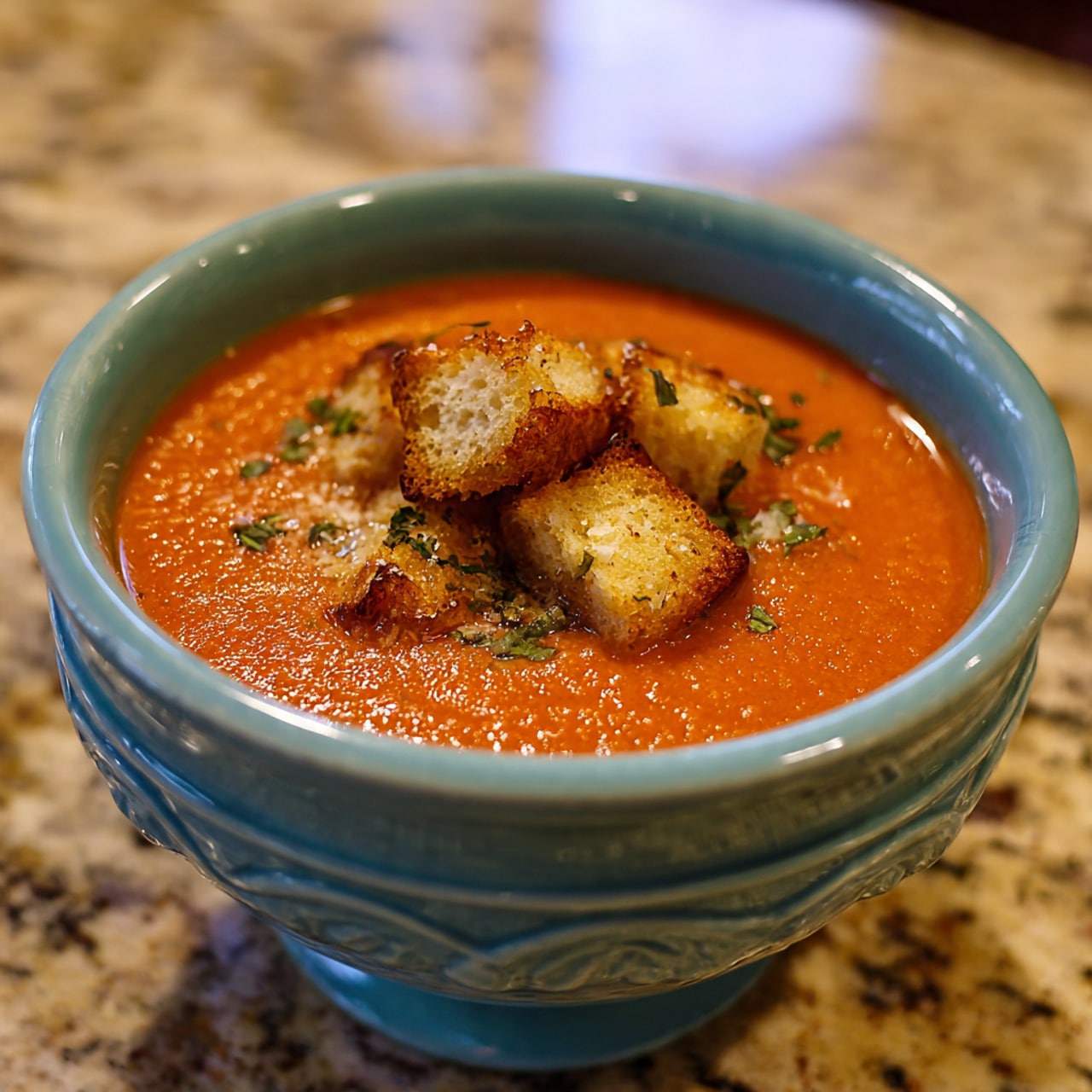 Roasted Tomato Basil Soup Recipe