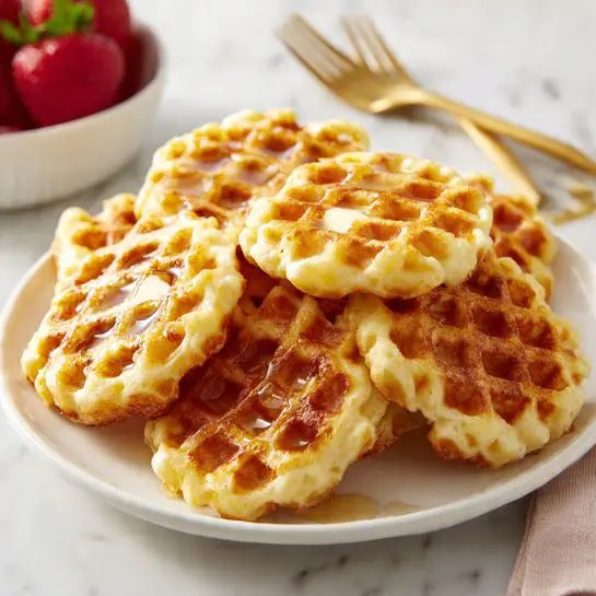 5-Minute Cinnamon Sugar Waffle Bites Recipe