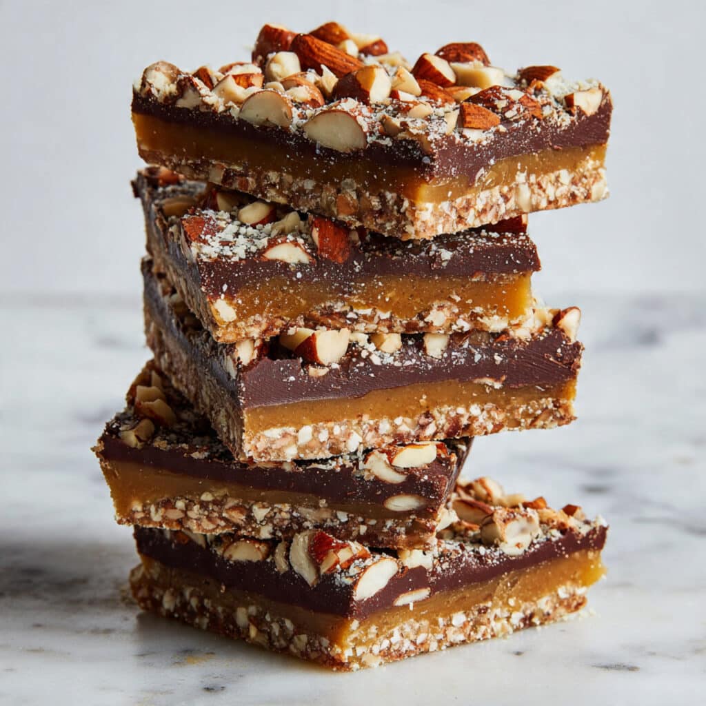 Almond Roca: Crunchy Butter Toffee with Chocolate and Almond Topping Recipe