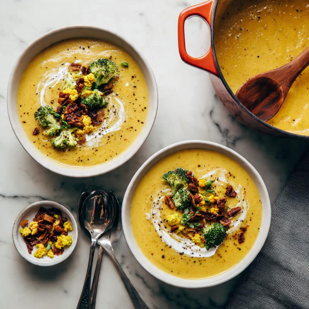 Broccoli Cheddar Soup Recipe
