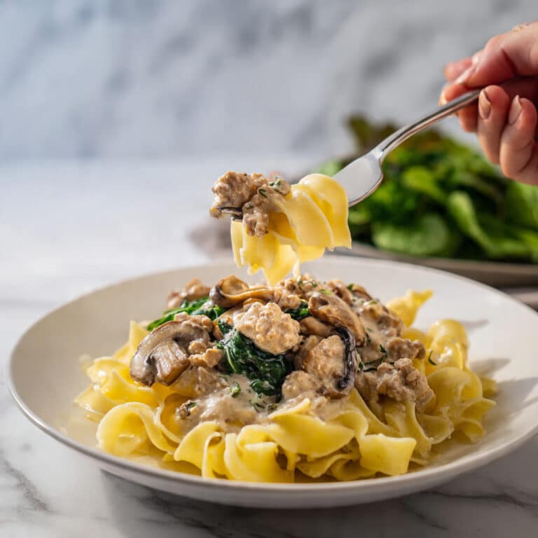 Ground Beef Stroganoff Recipe