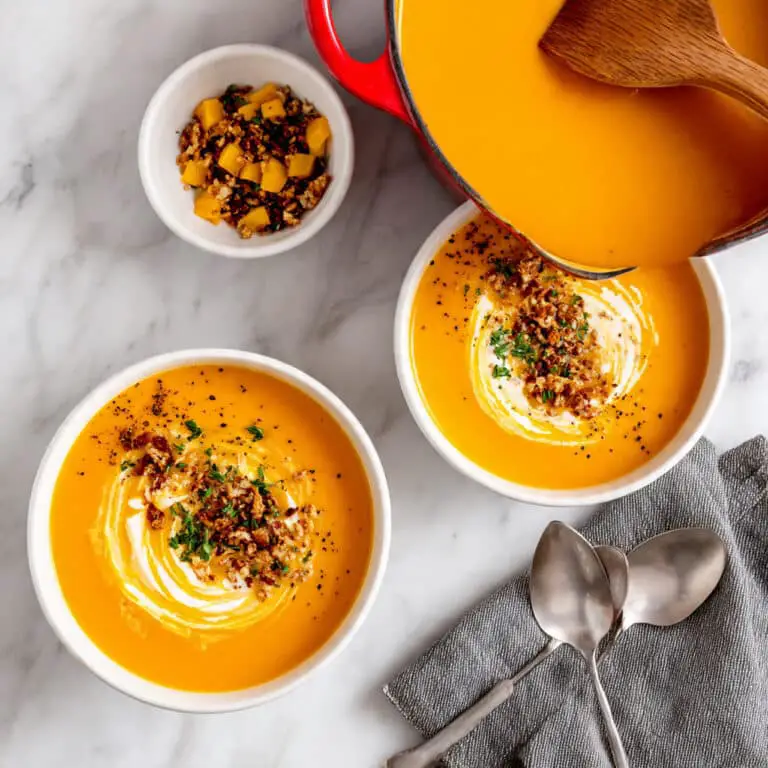 Creamy & Comforting Butternut Squash Soup Recipe