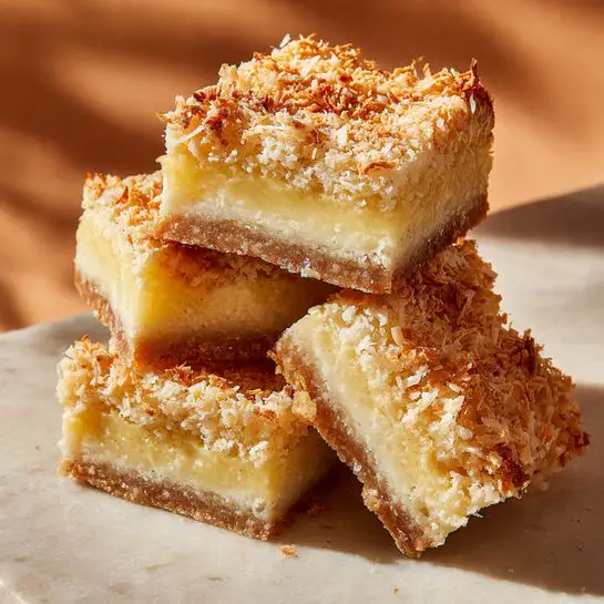 Coconut Bars Recipe - Recipe Image