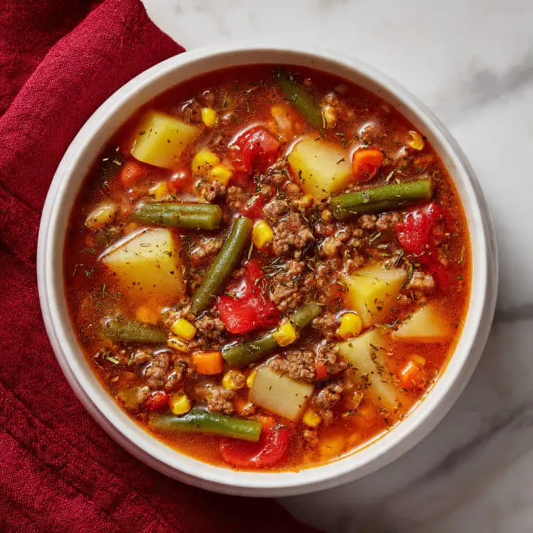 Amish Beef and Vegetable Soup Recipe