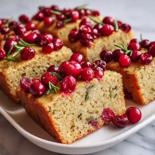 Savory Cranberry Bread Recipe