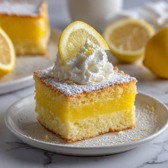 Warm Lemon Pudding Cake Recipe - Recipe Image