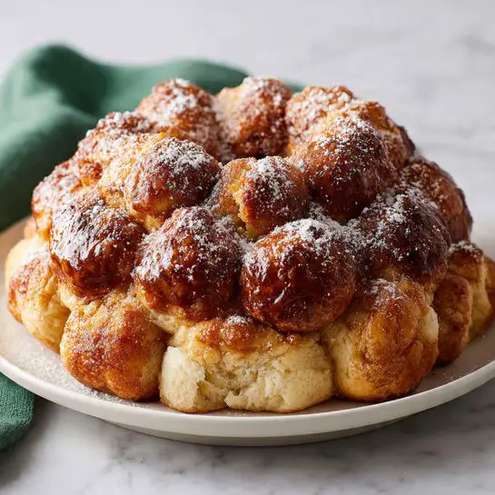 Easy Air Fryer Monkey Bread Recipe - Recipe Image