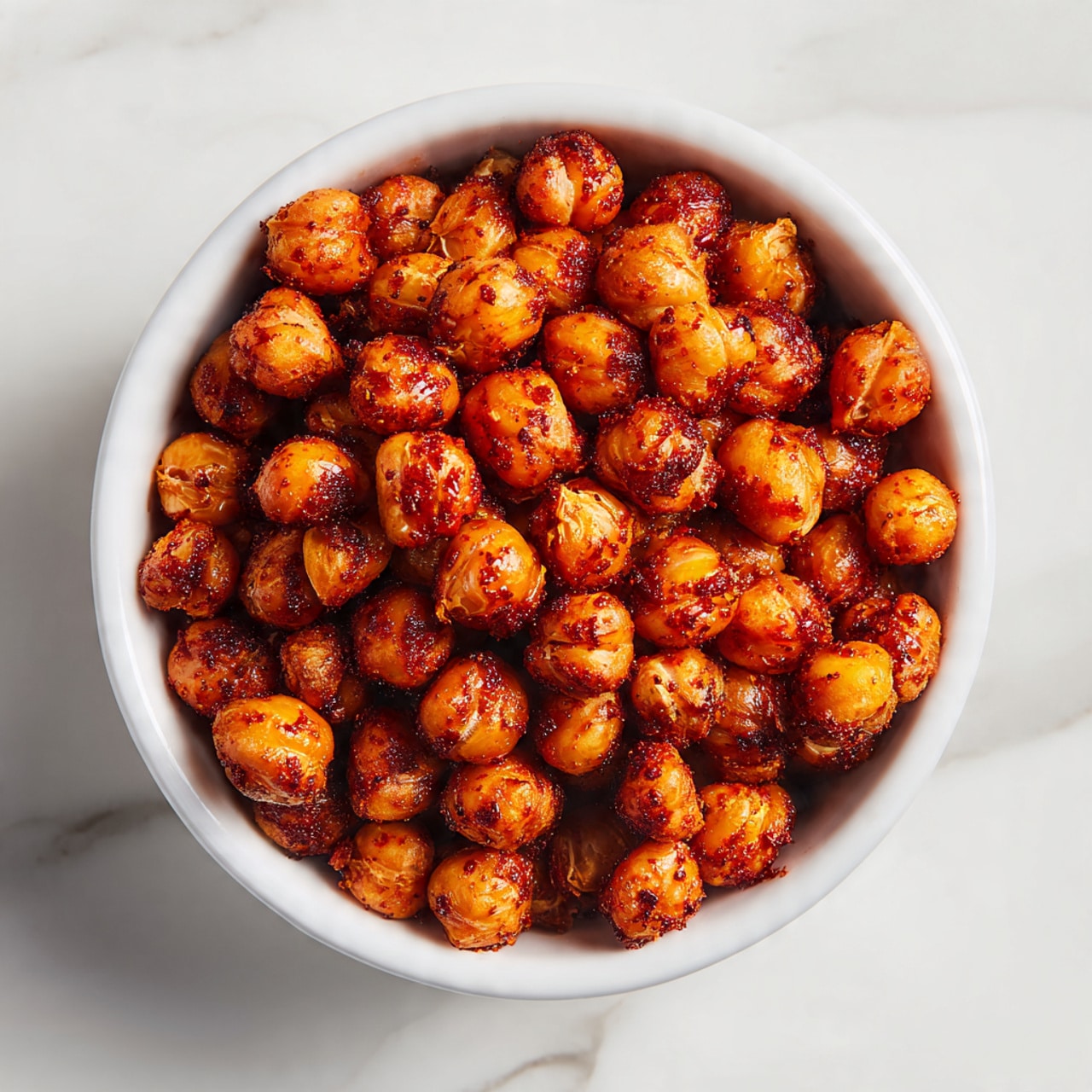 Spicy Roasted Chickpeas: Crunchy, Flavorful Healthy Snack