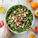 Grilled Chicken Winter Salad with Cranberry Vinaigrette Recipe