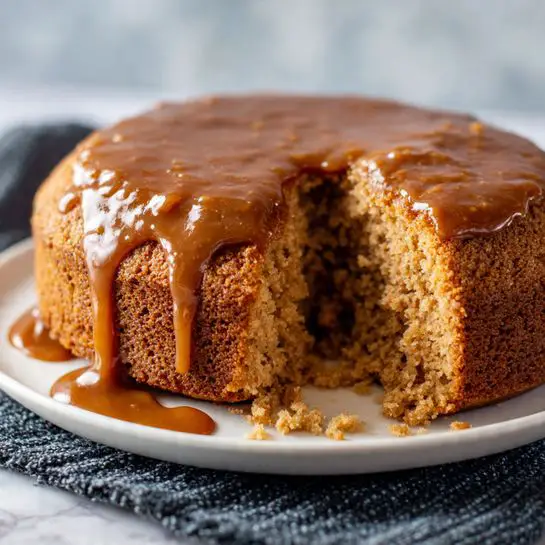 Oven-Baked Treacle Sponge Pudding Recipe - Recipe Image