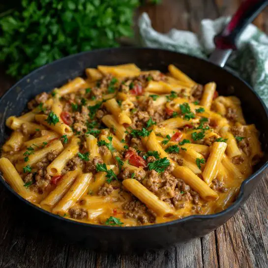 Irresistible Creamy Beef Pasta Recipe