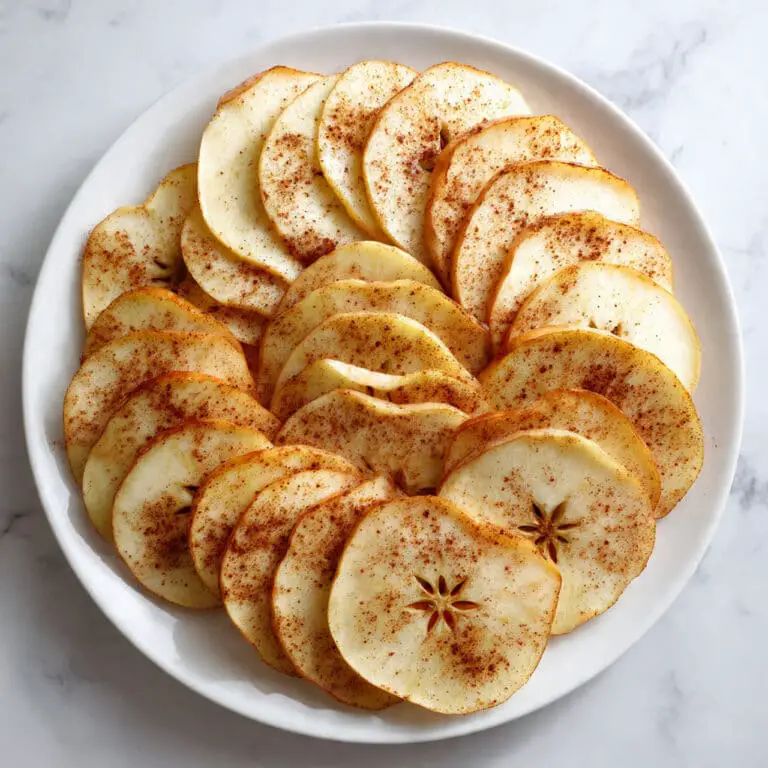 Maple Cinnamon Apple Chips Recipe