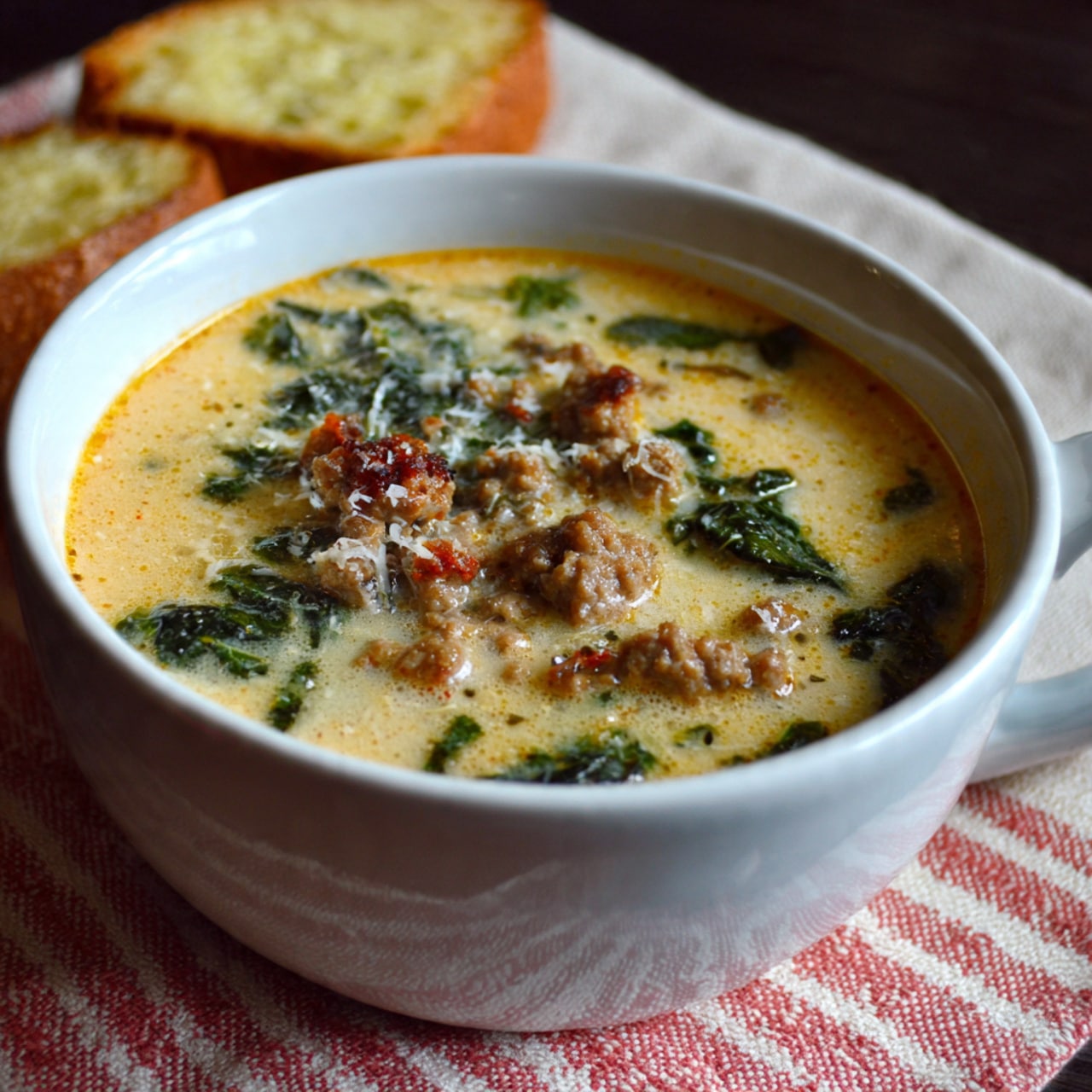 Italian Sausage Soup (Copycat Zuppa Toscana) Recipe