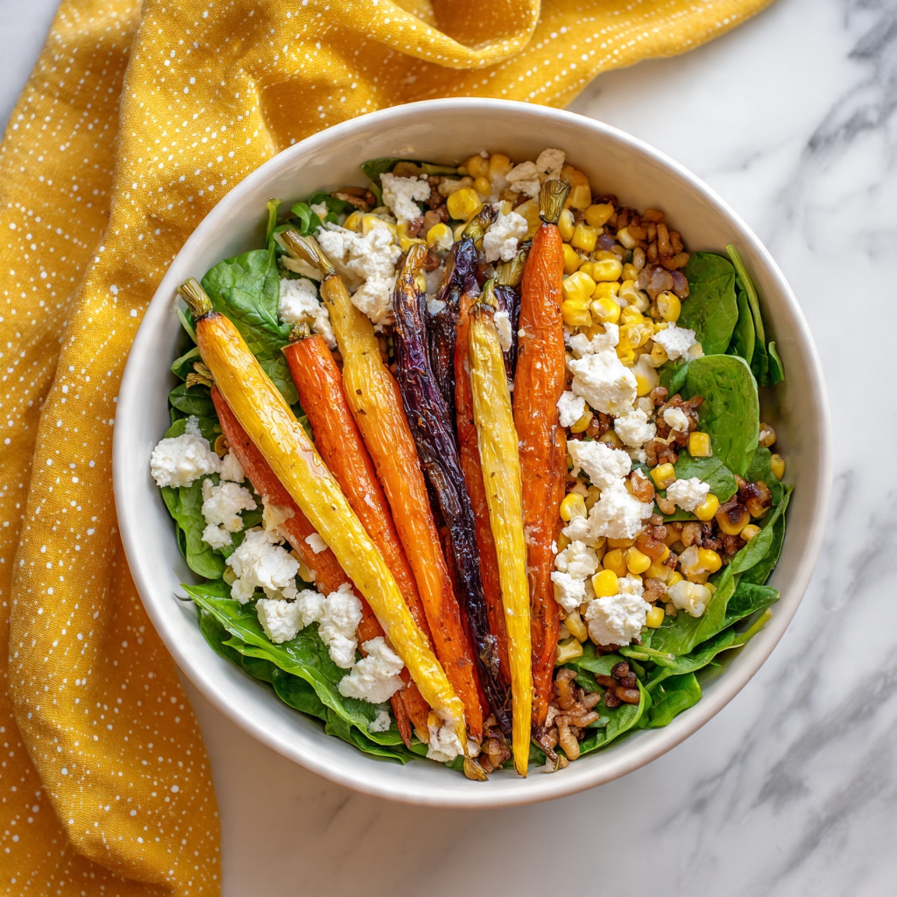 Farro Salad with Roasted Root Vegetables Recipe