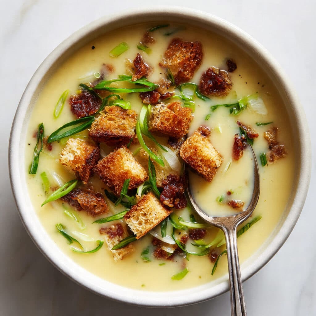 Cauliflower Potato and Leek Soup Recipe