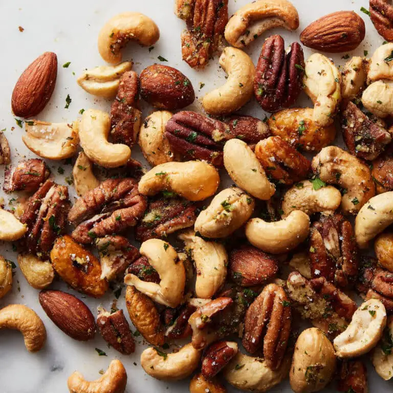 Rosemary Parmesan Roasted Nuts Recipe