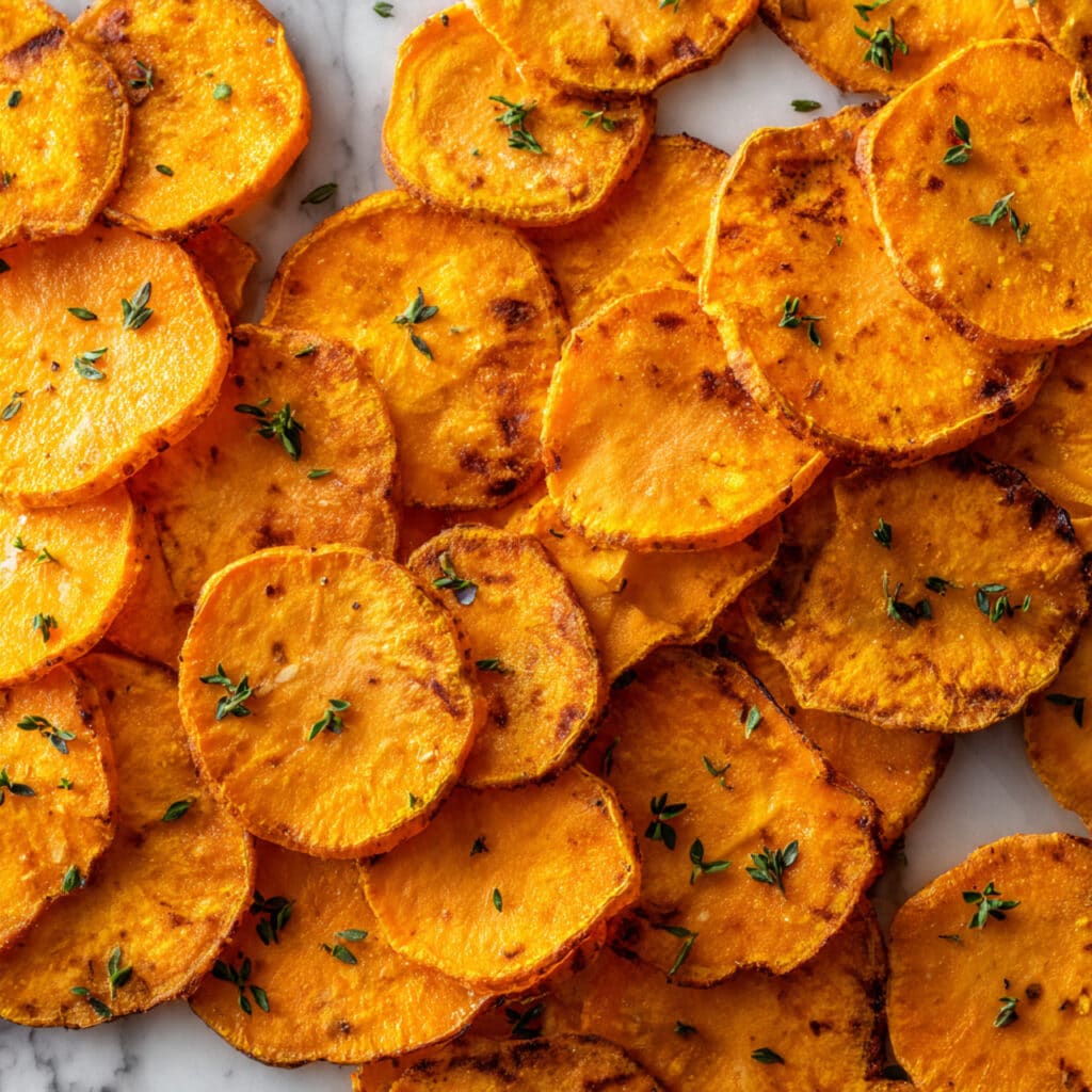 Savory Sweet Potato Chips Recipe