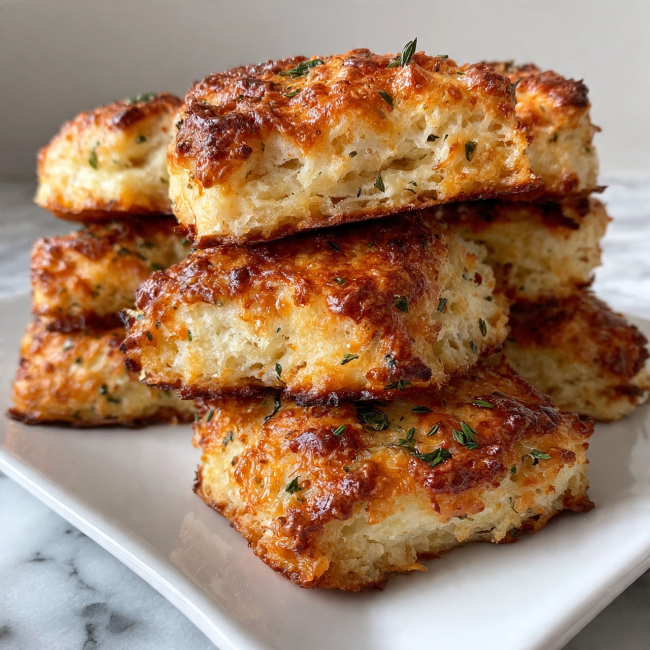 Warm Cheddar and Herb Biscuits Recipe - Recipe Image