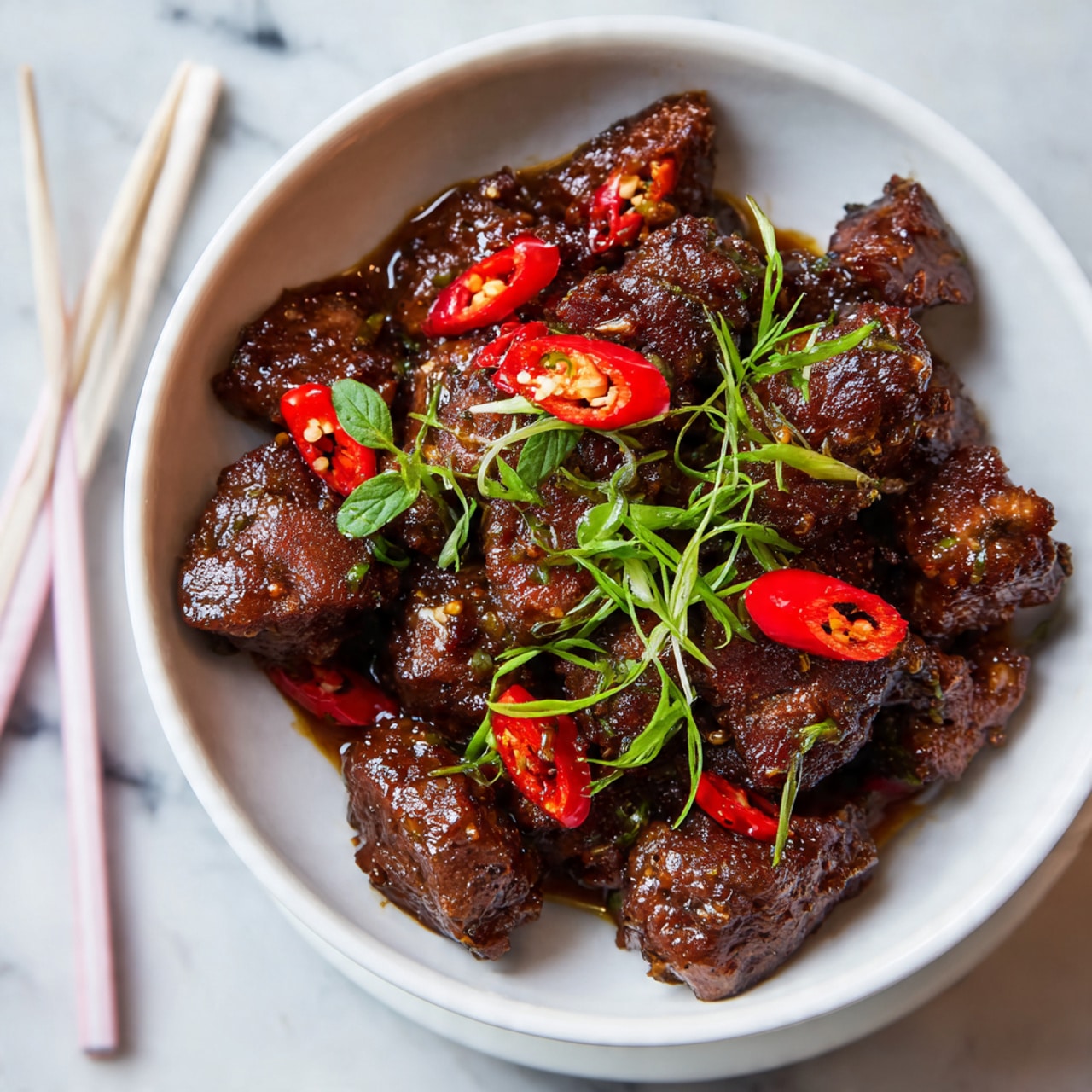 Quick and Easy Mongolian Beef Stir-Fry Recipe - Recipe Image