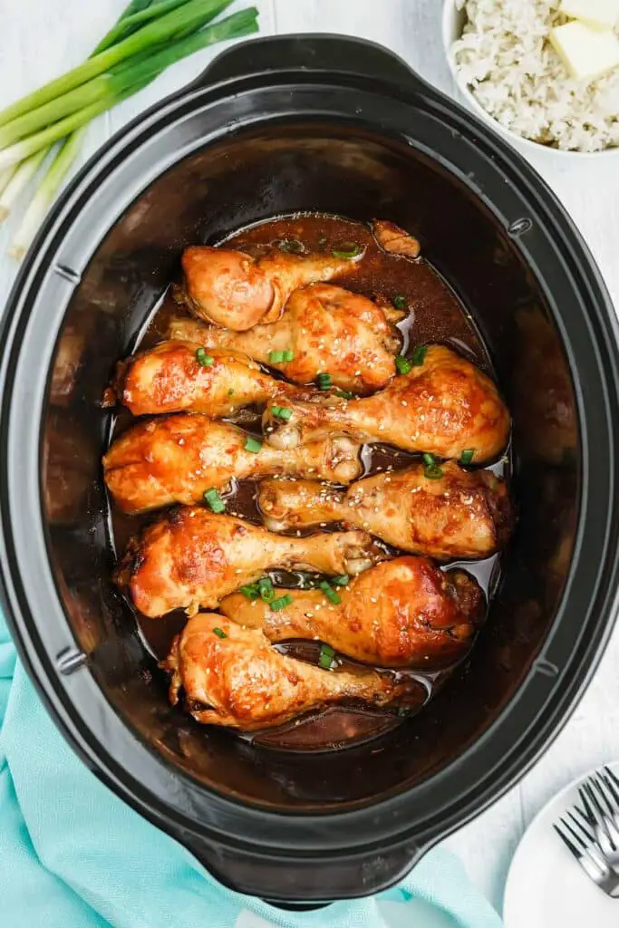 Slow Cooker Braised Chicken Drumsticks Recipe