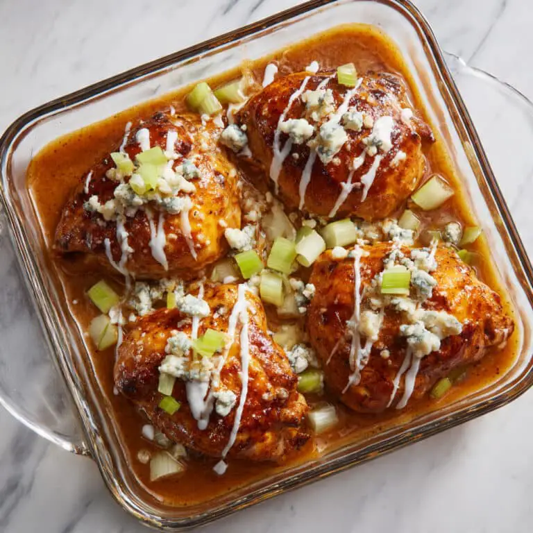 Buffalo Ranch Chicken Bake Recipe
