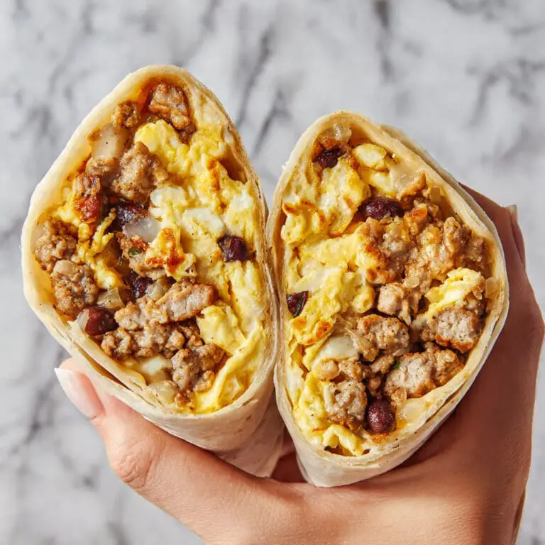 Breakfast Burrito Wraps Recipe