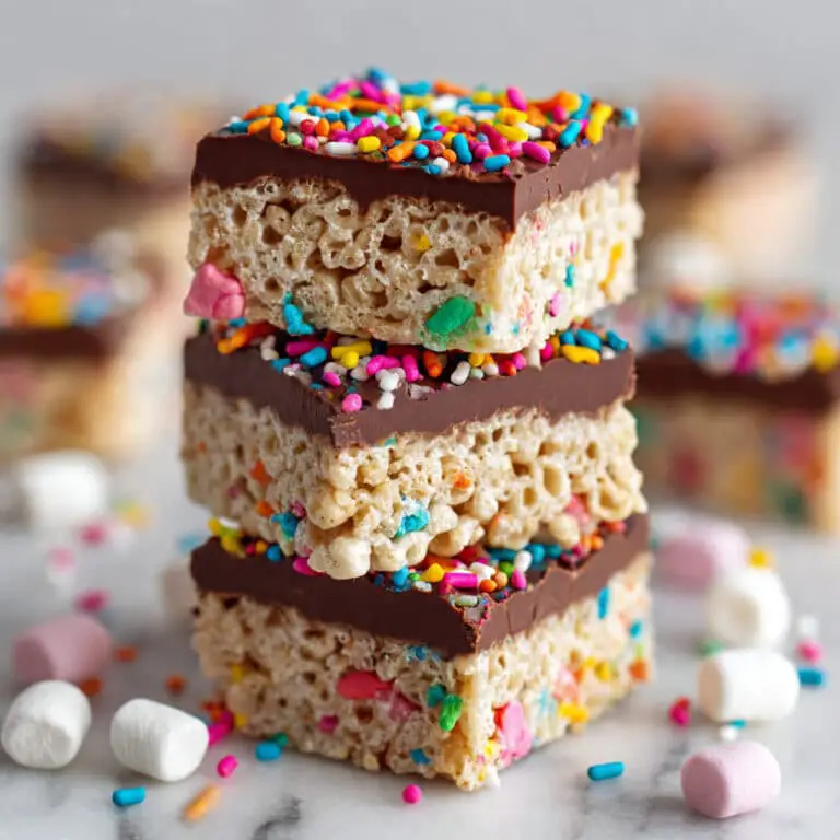 Decadent Chocolate-Covered Rice Krispie Treats Recipe