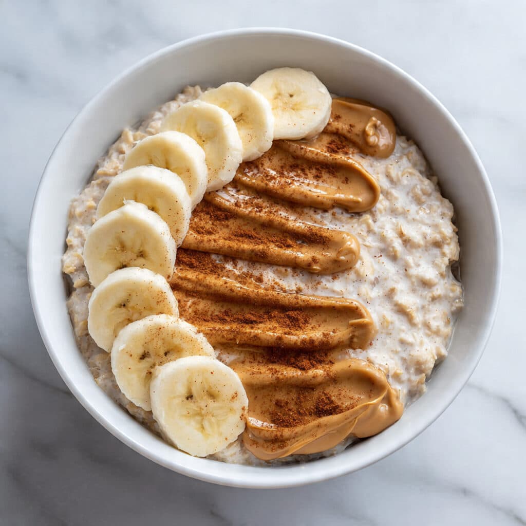Peanut Butter Banana Slim Down Oats Recipe