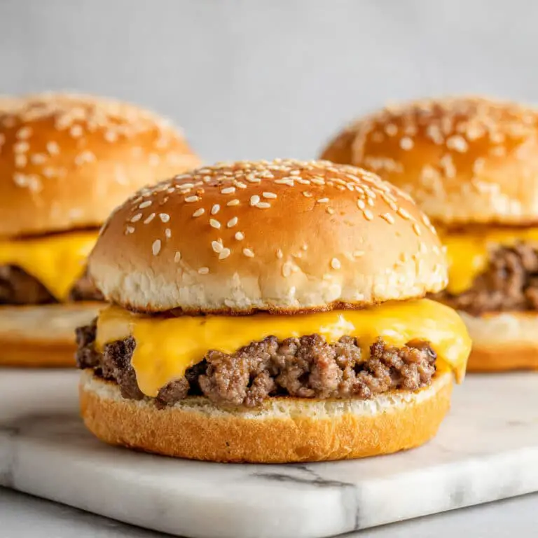 Oven-Baked Juicy Hamburgers: Easy Sheet Pan Recipe