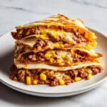 Ground Beef Quesadillas Recipe