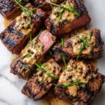 French Seared Steak with Cognac Cream Sauce Recipe