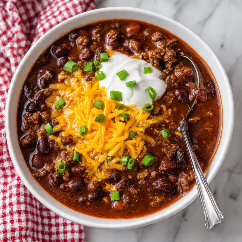 Beef Chili With Beans Recipe