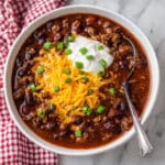 Beef Chili With Beans Recipe